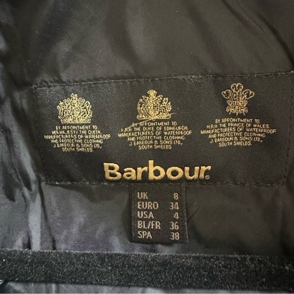 Barbour Jesmond Quilt Jacket Size 4 - Picture 5 of 7